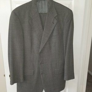 Nordstrom Men's Glen Check Grey 2 Piece Suit